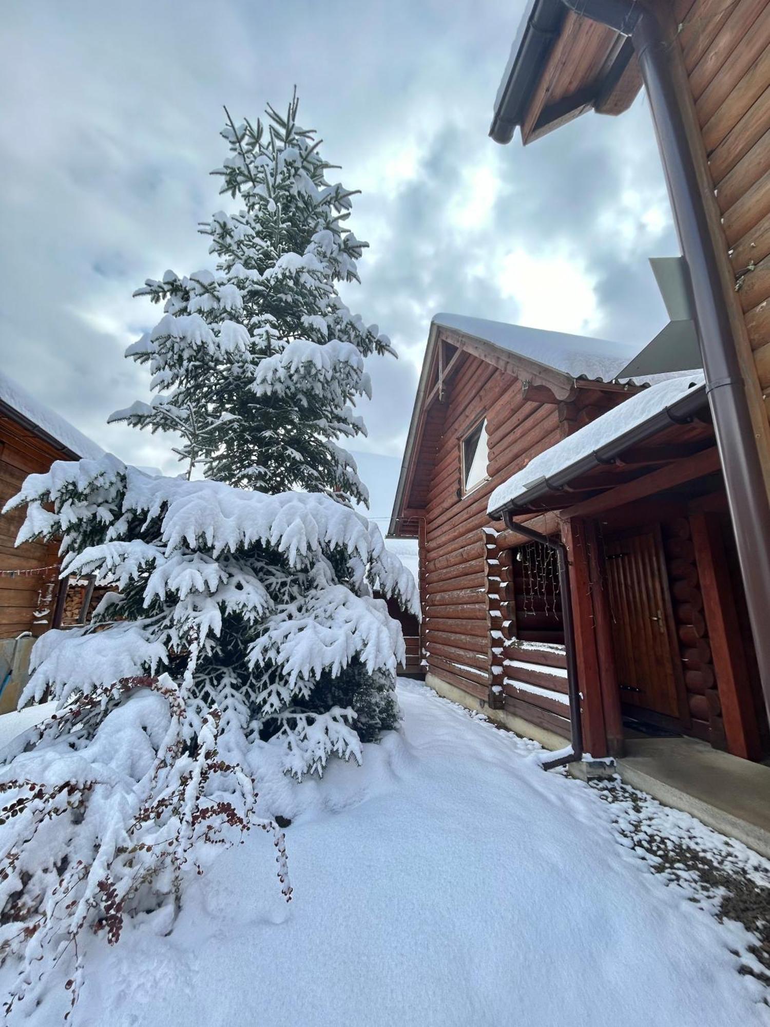 Guest House Kaspiy Bukovel Bagian luar foto