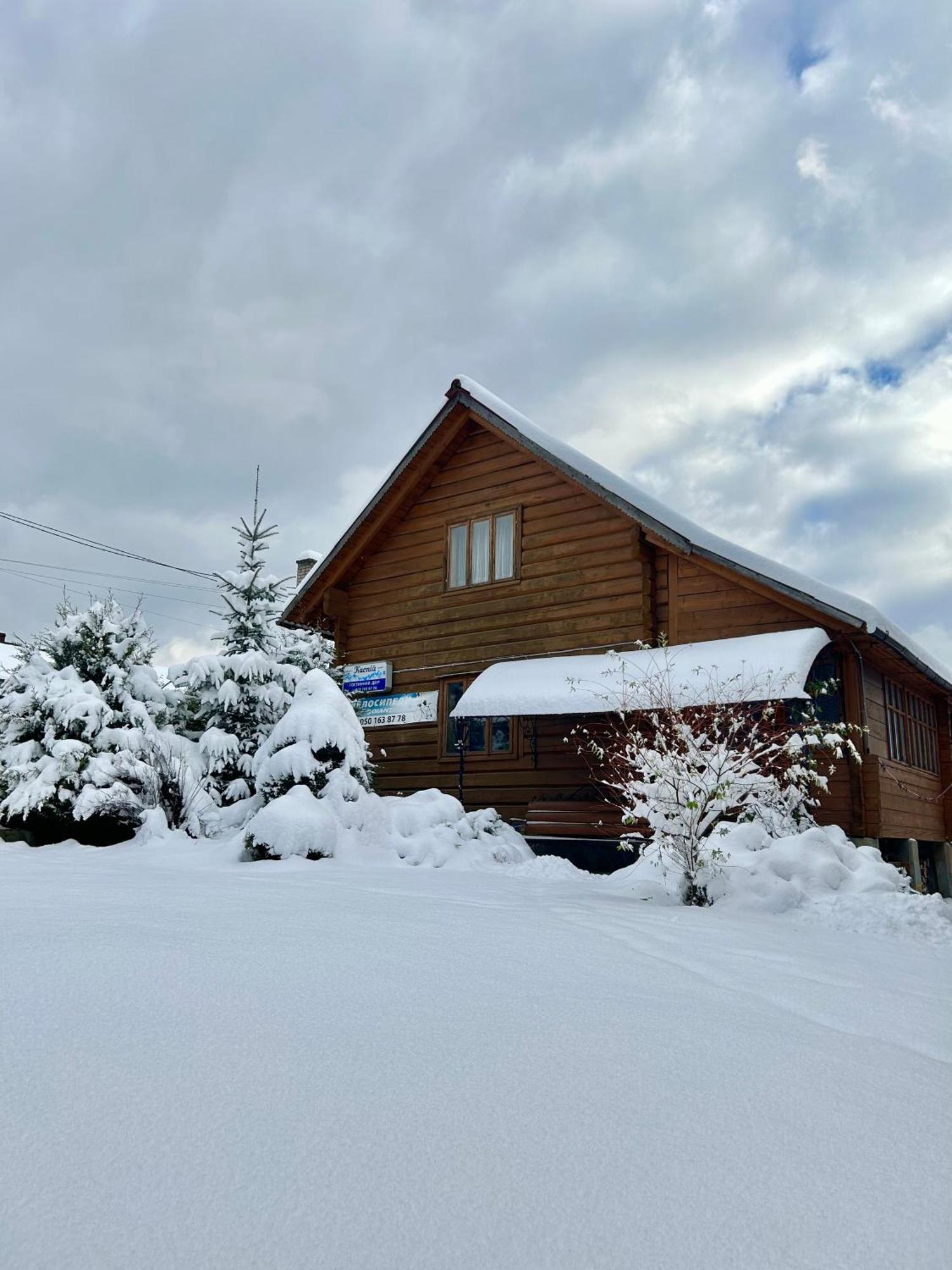 Guest House Kaspiy Bukovel Bagian luar foto